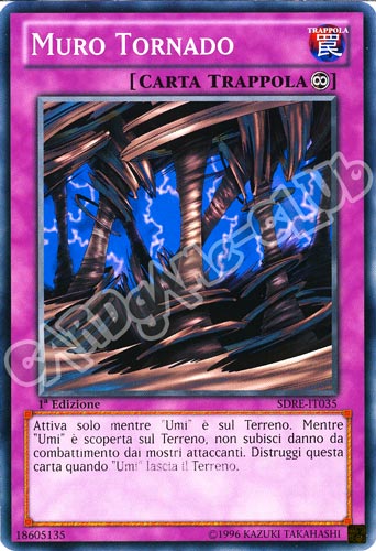 SDRE-IT035 Muro Tornado comune 1a Edizione (IT) -NEAR MINT-