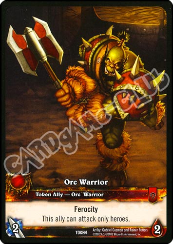 Orc Warrior comune (EN) -NEAR MINT-