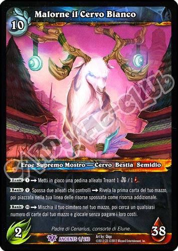 Malorne il Cervo Bianco epica (IT) -NEAR MINT-