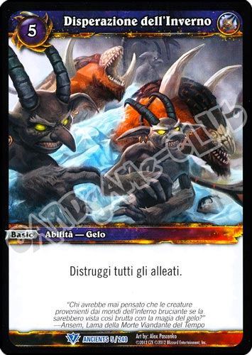 Disperazione dell'Inverno rara (IT) -NEAR MINT-