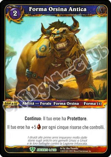 Forma Orsina Antica non comune (IT) -NEAR MINT-