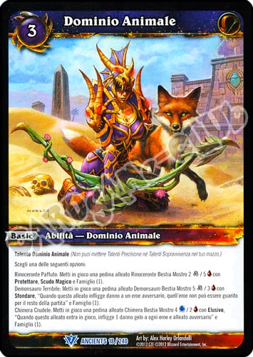 Dominio Animale rara (IT) -NEAR MINT-