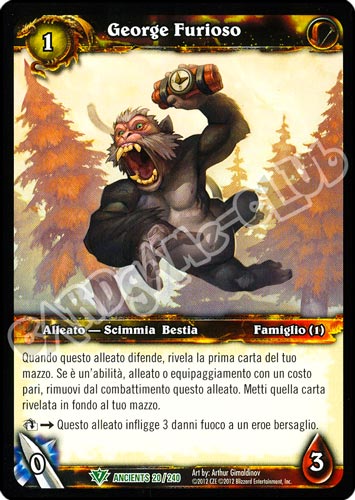 George Furioso non comune (IT) -NEAR MINT-