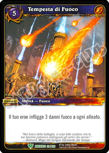 Tempesta di Fuoco non comune (IT) -NEAR MINT-