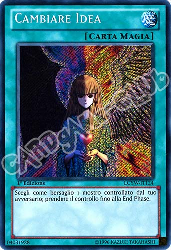LCYW-IT124 Cambiare Idea rara segreta 1a Edizione (IT) -NEAR MINT-