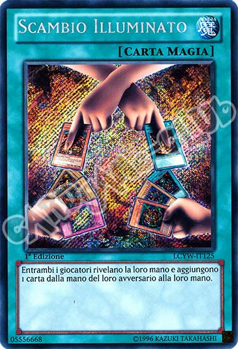 LCYW-IT125 Scambio Illuminato rara segreta 1a Edizione (IT) -NEAR MINT-