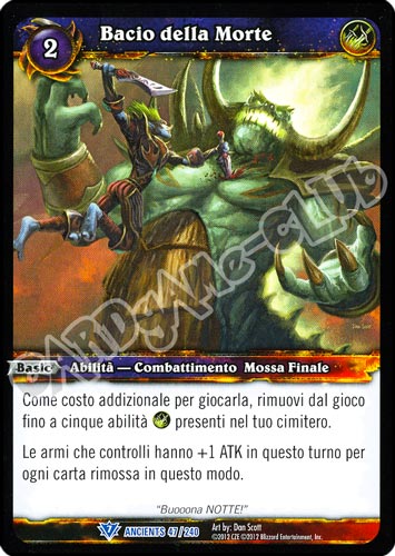 Bacio della Morte rara (IT) -NEAR MINT-