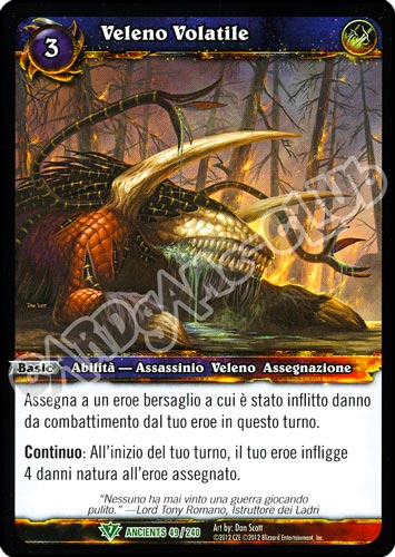 Veleno Volatile non comune (IT) -NEAR MINT-