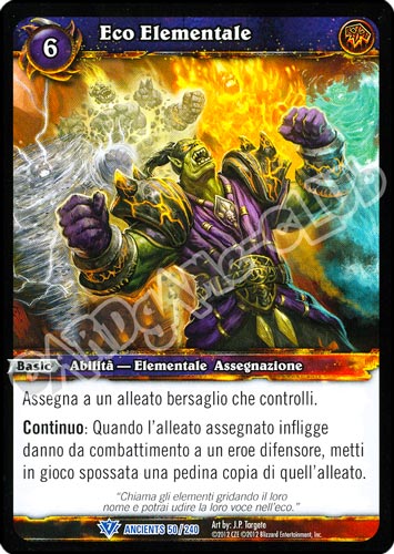 Eco Elementale rara (IT) -NEAR MINT-