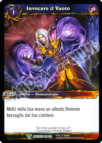 Invocare il Vuoto non comune (IT) -NEAR MINT-