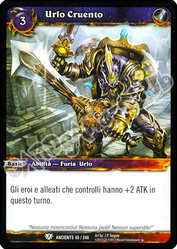 Urlo Cruento comune (IT) -NEAR MINT-