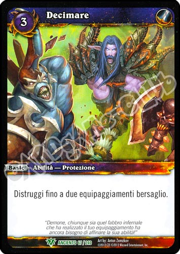 Decimare non comune (IT) -NEAR MINT-