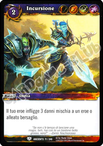 Incursione comune (IT) -NEAR MINT-