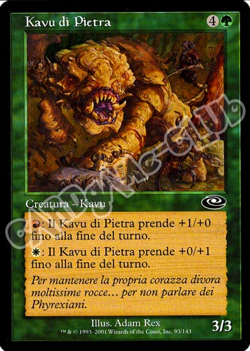 093 / 143 Kavu di Pietra comune (IT) -NEAR MINT-