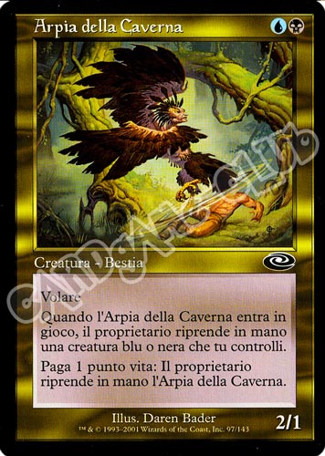 097 / 143 Arpia della Caverna comune (IT) -NEAR MINT-