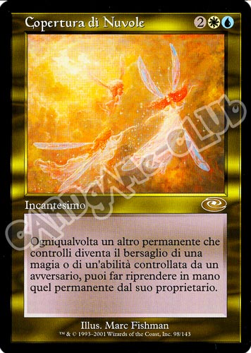 098 / 143 Copertura di Nuvole rara (IT) -NEAR MINT-