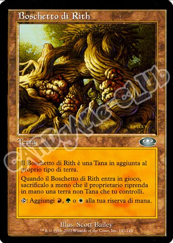 141 / 143 Boschetto di Rith non comune (IT) -NEAR MINT-