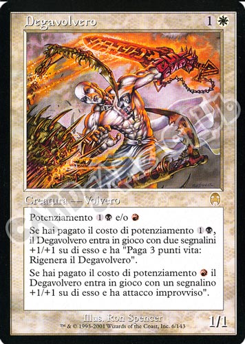 006 / 143 Degavolvero rara (IT) -NEAR MINT-