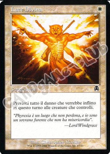 008 / 143 Luce Divina comune (IT) -NEAR MINT-