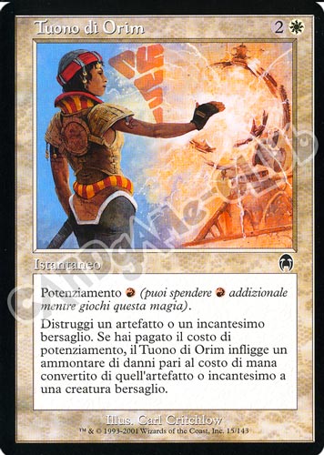 015 / 143 Tuono di Orim comune (IT) -NEAR MINT-