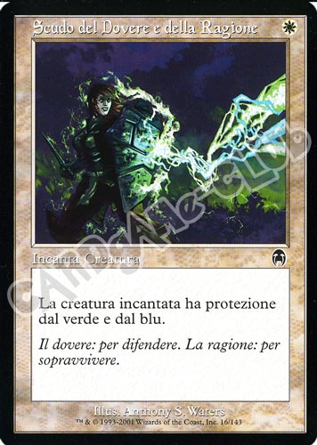 016 / 143 Scudo del Dovere e della Ragione comune (IT) -NEAR MINT-