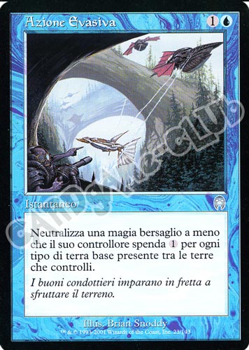 023 / 143 Azione Evasiva non comune (IT) -NEAR MINT-