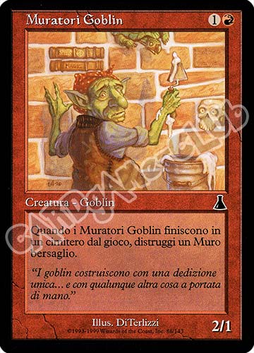 086 / 143 Muratori Goblin comune (IT) -NEAR MINT-