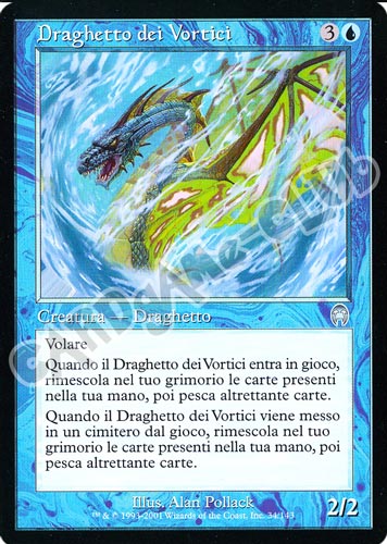 034 / 143 Draghetto dei Vortici non comune (IT) -NEAR MINT-