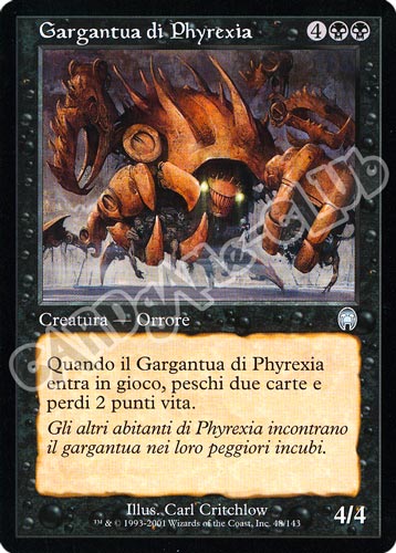 048 / 143 Gargantua di Phyrexia non comune (IT) -NEAR MINT-