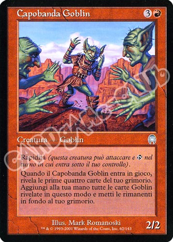 062 / 143 Capobanda Goblin non comune (IT) -NEAR MINT-