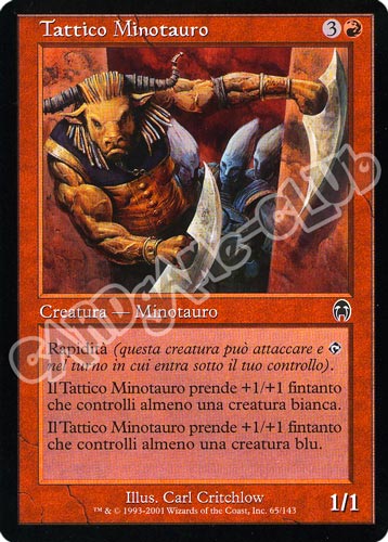 065 / 143 Tattico Minotauro comune (IT) -NEAR MINT-