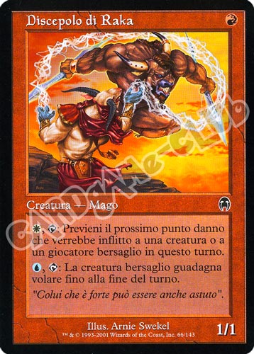 066 / 143 Discepolo di Raka comune (IT) -NEAR MINT-