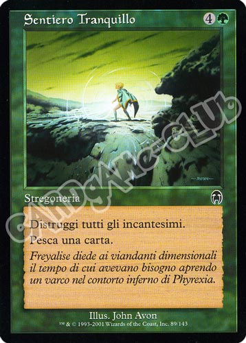089 / 143 Sentiero Tranquillo comune (IT) -NEAR MINT-