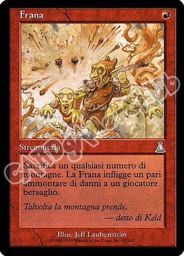 092 / 143 Frana non comune (IT) -NEAR MINT-