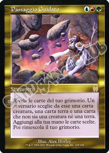 105 / 143 Passaggio Guidato rara (IT) -NEAR MINT-