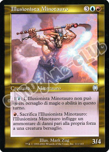 111 / 143 Illusionista Minotauro non comune (IT) -NEAR MINT-