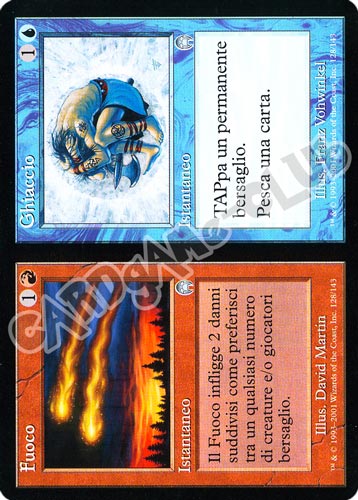 128 / 143 Fuoco/Ghiaccio non comune (IT) -NEAR MINT-