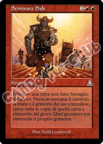 097 / 143 Seminare Sale non comune (IT) -NEAR MINT-