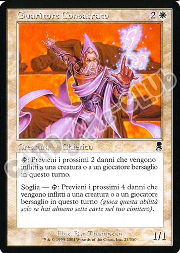 025 / 350 Guaritore Consacrato comune (IT) -NEAR MINT-