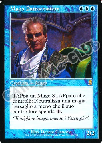 089 / 350 Mago Patrocinatore rara (IT) -NEAR MINT-