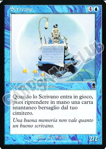 100 / 350 Scrivano comune (IT) -NEAR MINT-