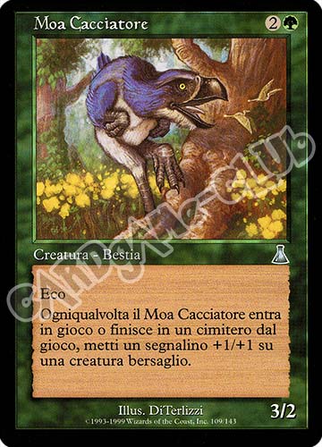 109 / 143 Moa Cacciatore non comune (IT) -NEAR MINT-