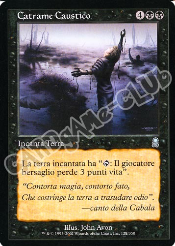 122 / 350 Catrame Caustico non comune (IT) -NEAR MINT-