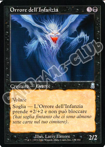 123 / 350 Orrore dell'Infanzia non comune (IT) -NEAR MINT-