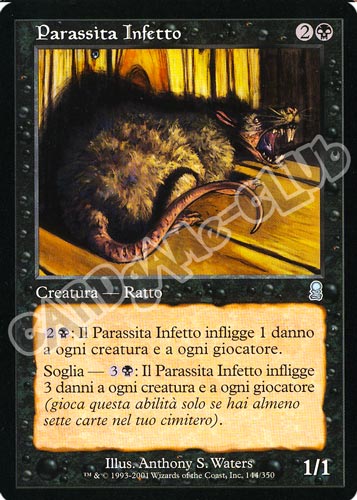 144 / 350 Parassita Infetto non comune (IT) -NEAR MINT-