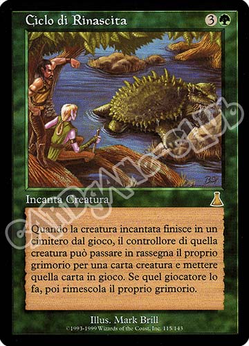 115 / 143 Ciclo di Rinascita rara (IT) -NEAR MINT-