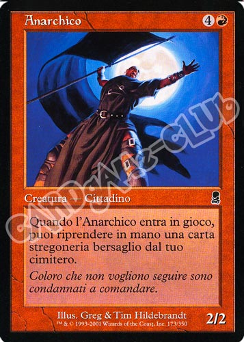 173 / 350 Anarchico comune (IT) -NEAR MINT-