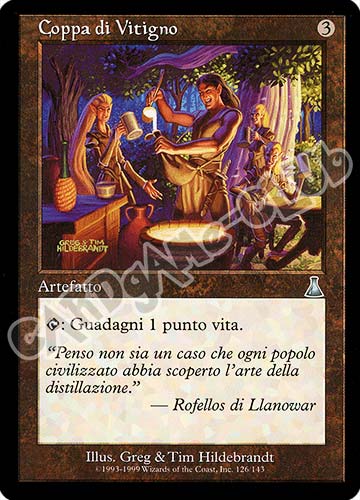 126 / 143 Coppa di Vitigno non comune (IT) -NEAR MINT-