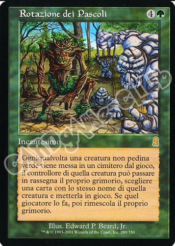 280 / 350 Rotazione dei Pascoli rara (IT) -NEAR MINT-