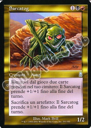 293 / 350 Sarcatog non comune (IT) -NEAR MINT-